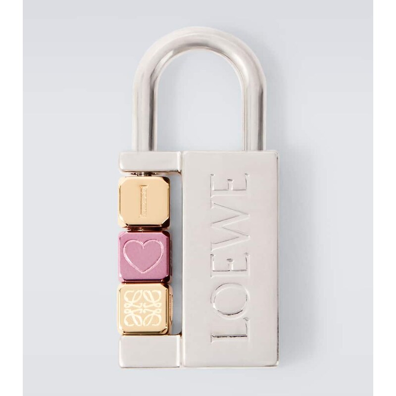 Loewe Padlock Anagram bag charm 67953182