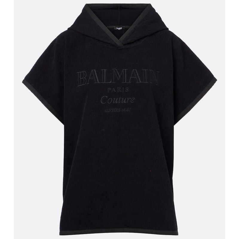 Balmain Balmain Couture cotton terry beach cover-up 68133111