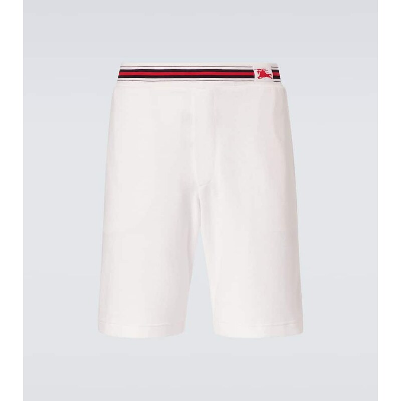 Burberry EKD cotton-blend towelling shorts 68286921