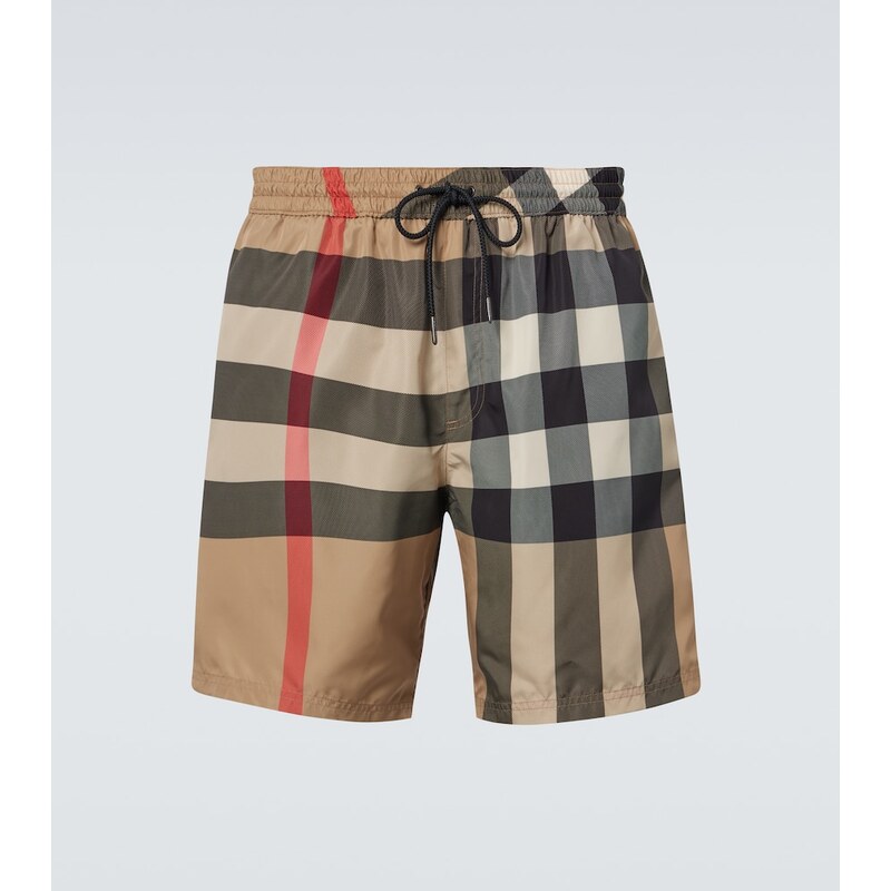 Burberry Burberry Check swim trunks 68014089
