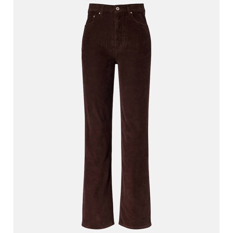 AG Jeans Kora high-rise corduroy wide-leg pants 68206653