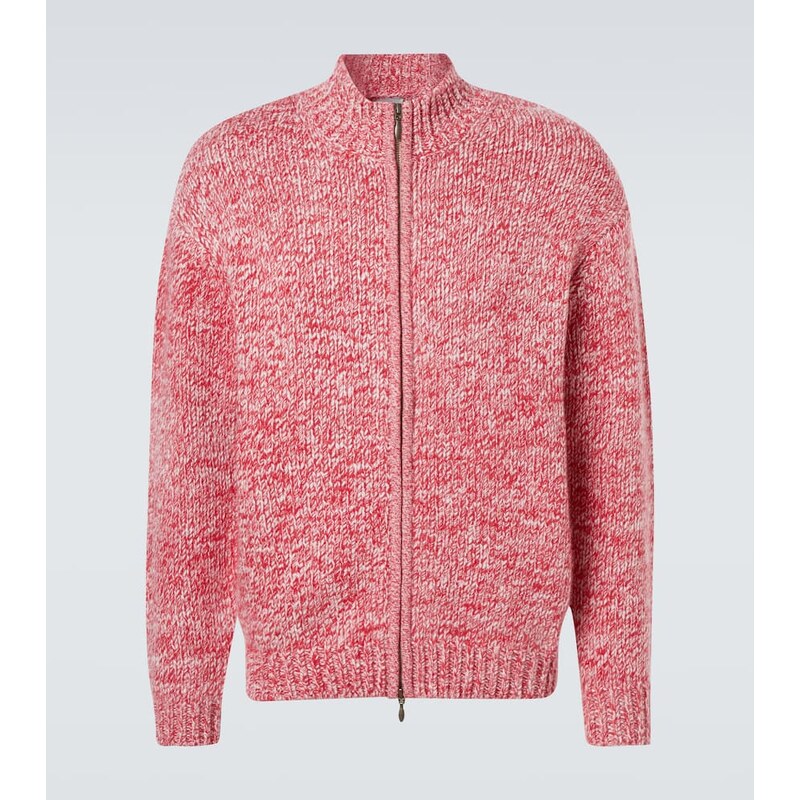 Le Kasha Lamdu cashmere zip-up sweater 68286951