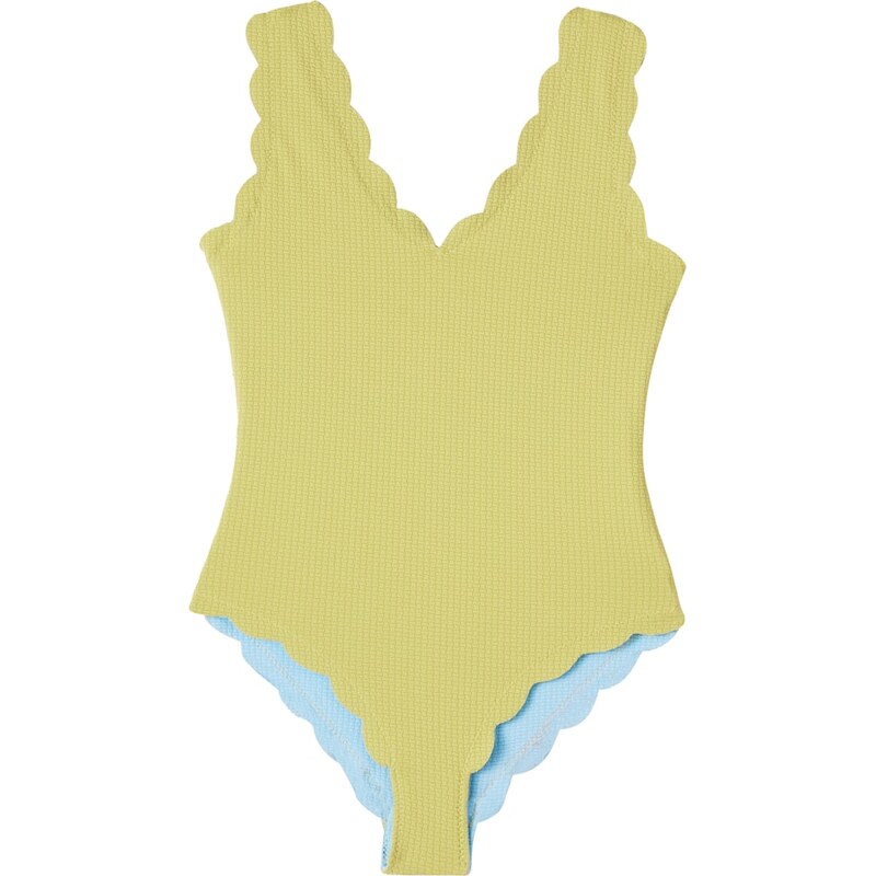 Marysia Bumby Charleston reversible scalloped swimsuit 68240947