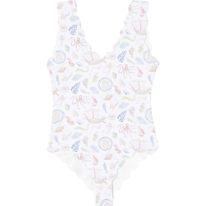 Marysia Bumby Bumby Charlestone scalloped swimsuit 68060641