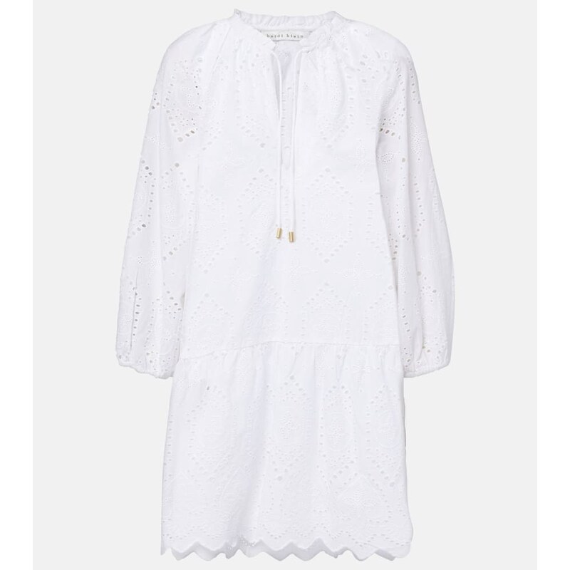 Heidi Klein Rhode Island broderie anglaise minidress 68004361