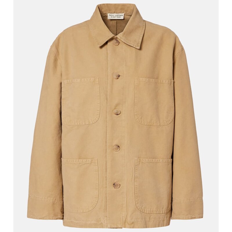 Nili Lotan Samy cotton overshirt 68076629