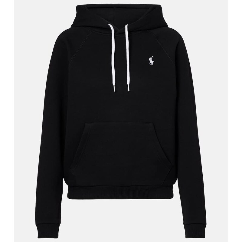 Polo Ralph Lauren Embroidered cotton-blend jersey sweatshirt 68147797