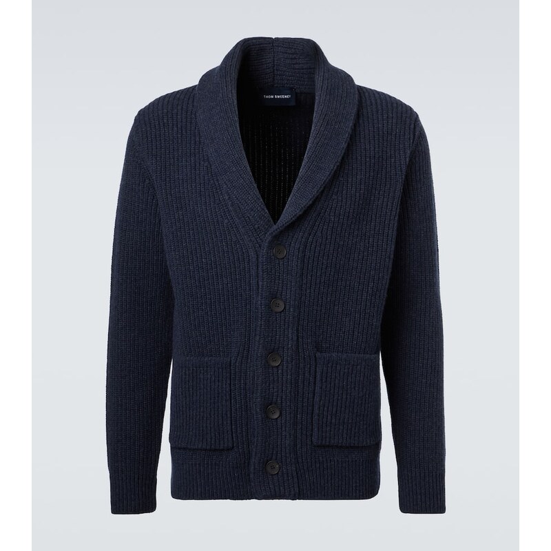 Thom Sweeney Wool and cashmere cardigan 67943411
