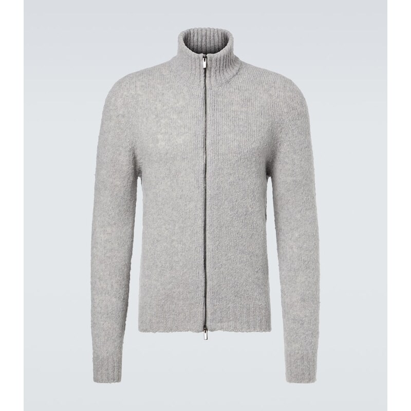 Thom Sweeney Wool and cashmere-blend cardigan 68107649