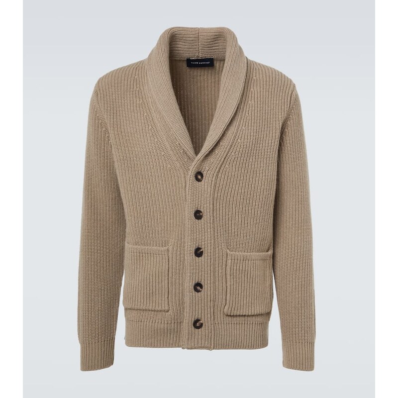 Thom Sweeney Wool and cashmere cardigan 67933212