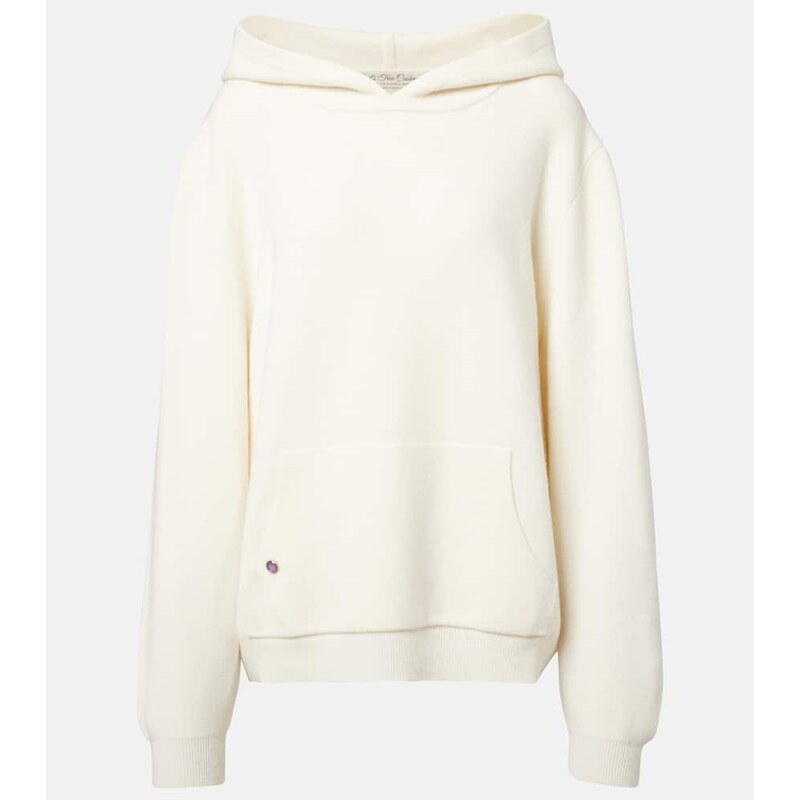 Gods True Cashmere Embellished cashmere hoodie 68176351