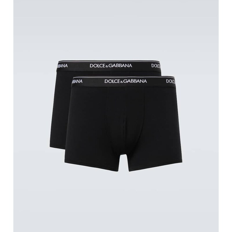 Dolce&Gabbana Set of 2 cotton-blend briefs 68153625