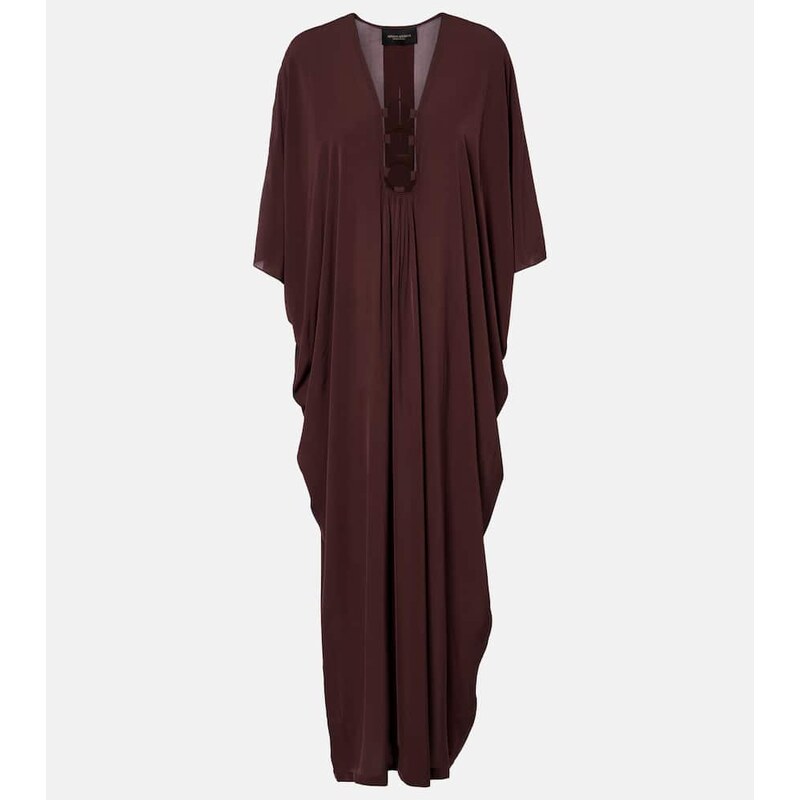 Adriana Degreas Draped kaftan 68289543
