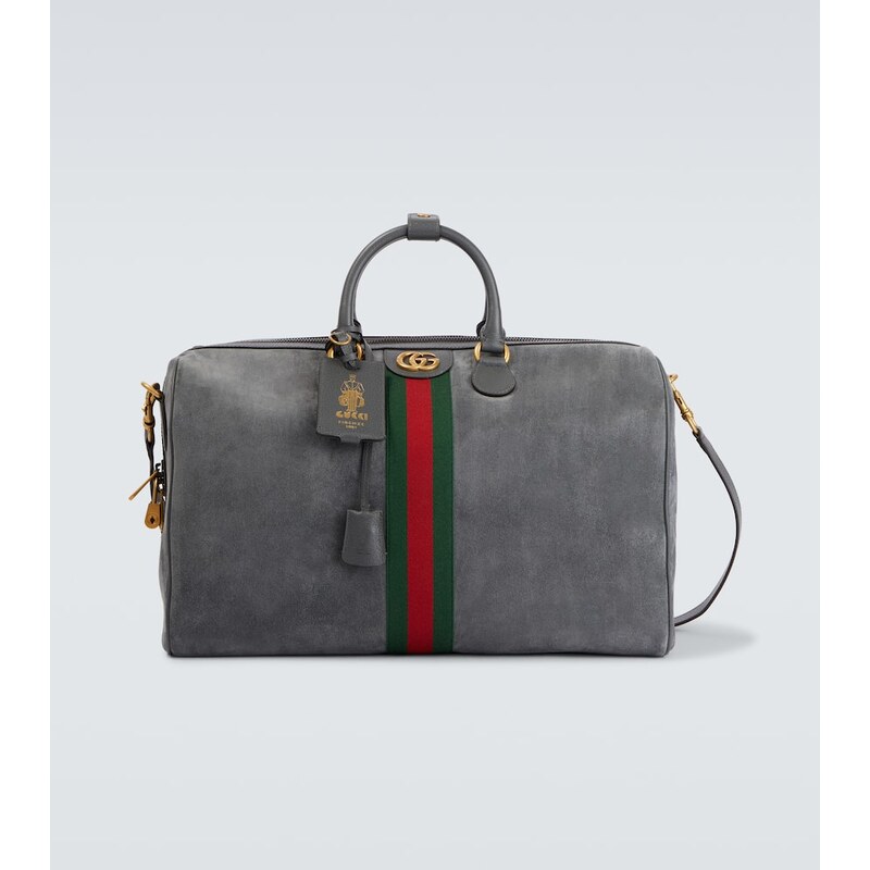 Gucci Gucci Savoy Medium suede duffel bag 68255336