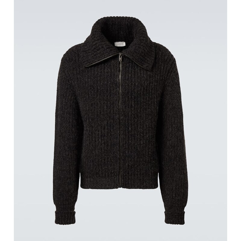Lemaire Alpaca and yak wool zip-up cardigan 68206901