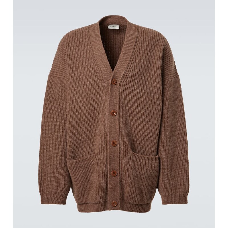 Lemaire Oversized ribbed-knit wool cardigan 68066366