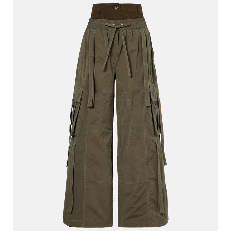 Dolce&Gabbana Layered cargo pants 68104125