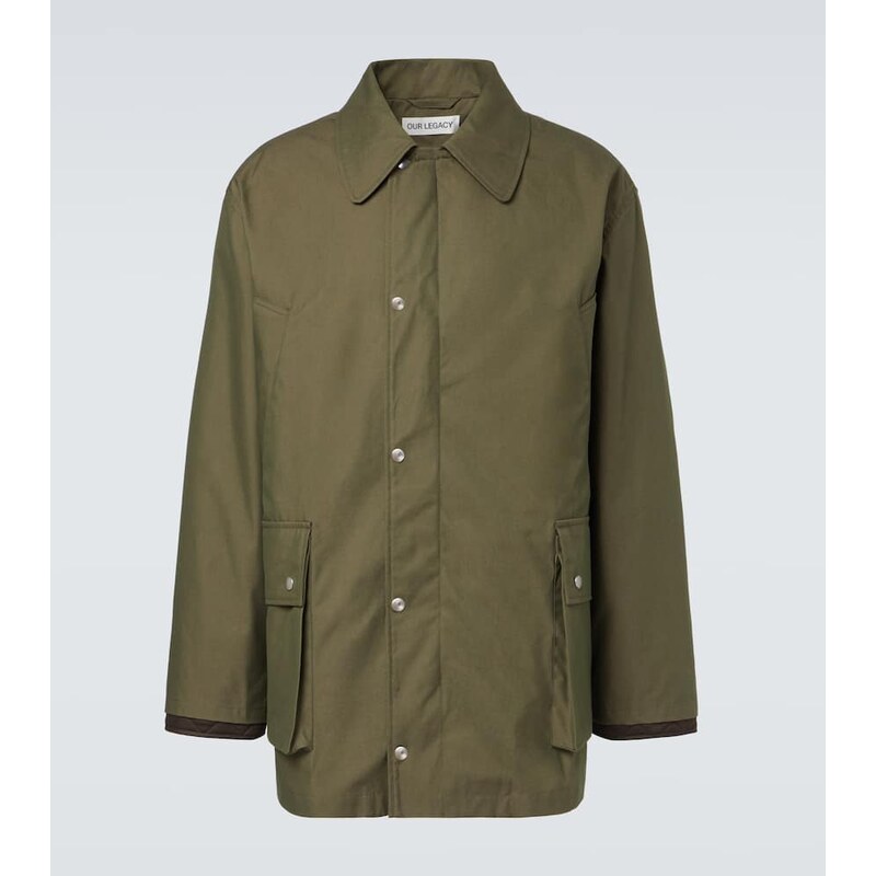 Our Legacy Hunter cotton-blend canvas jacket 68192042