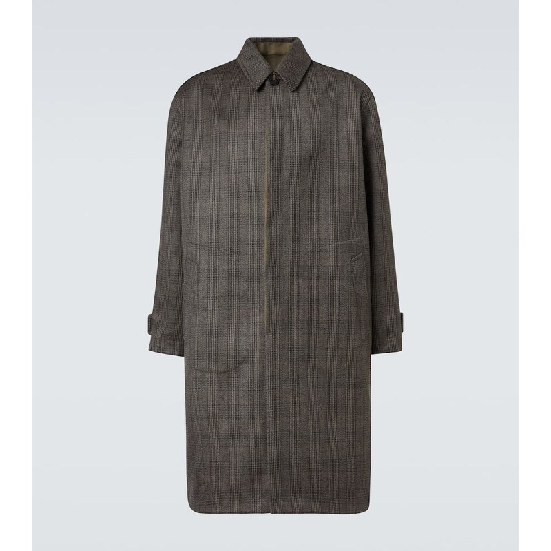 The Row Palo reversible wool and silk car coat 67954267