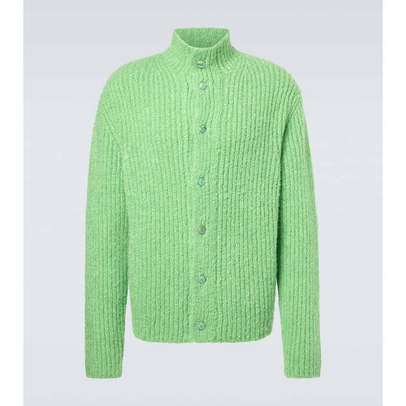 Gods True Cashmere Ribbed-knit cashmere bouclÃ cardigan 68040229