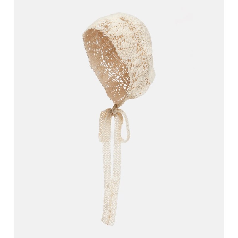 Magda Butrym Crochet cotton hood 67995439