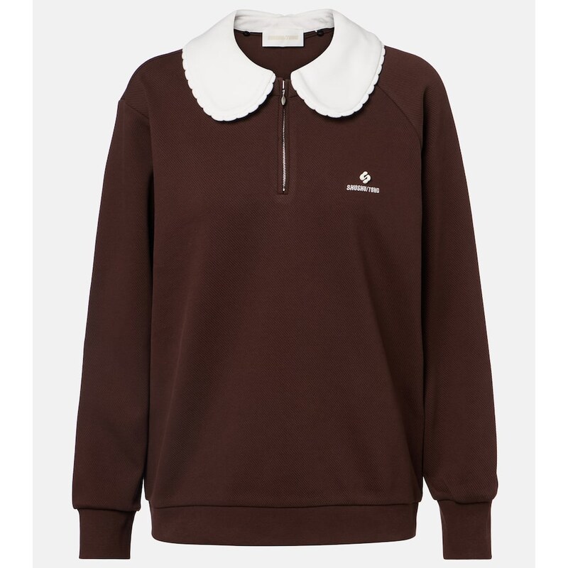 Shushu/Tong Logo cotton-blend sweatshirt 68005793