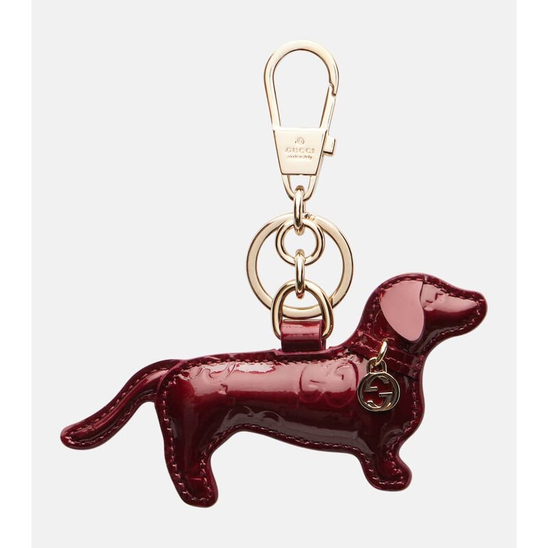 Gucci Patent leather keychain 68169269