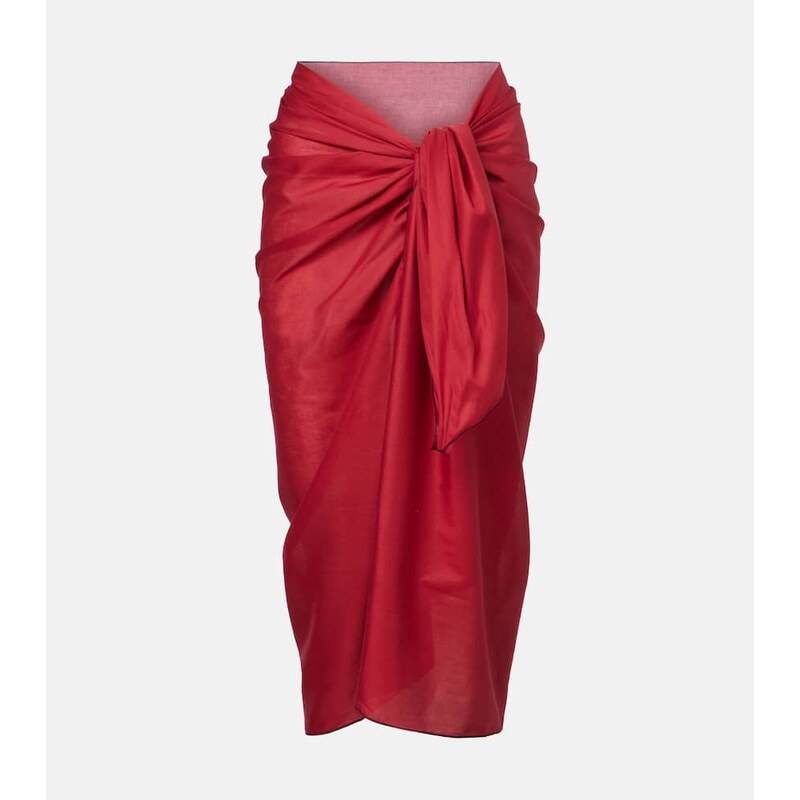 Eres Cabine cotton voile beach cover-up 68292016