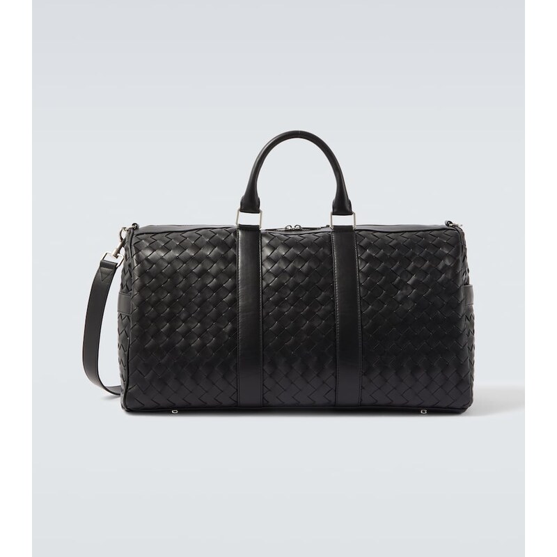 Bottega Veneta Intrecciato leather duffel bag 68245946