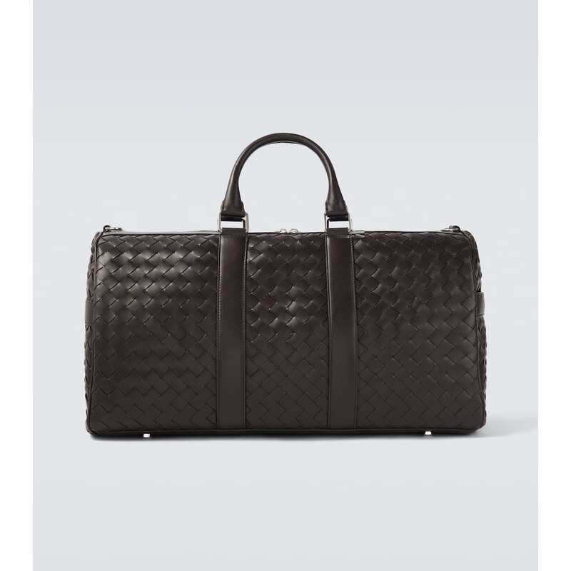 Bottega Veneta Intrecciato leather duffel bag 68082438