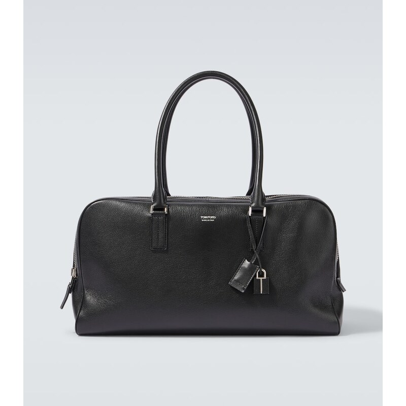 Tom Ford Logo leather duffel bag 68285983