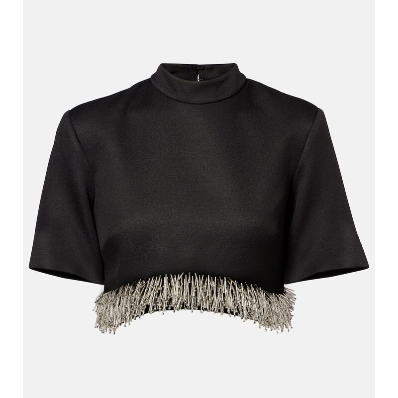 Simkhai Jalen embellished cropped top 67964943