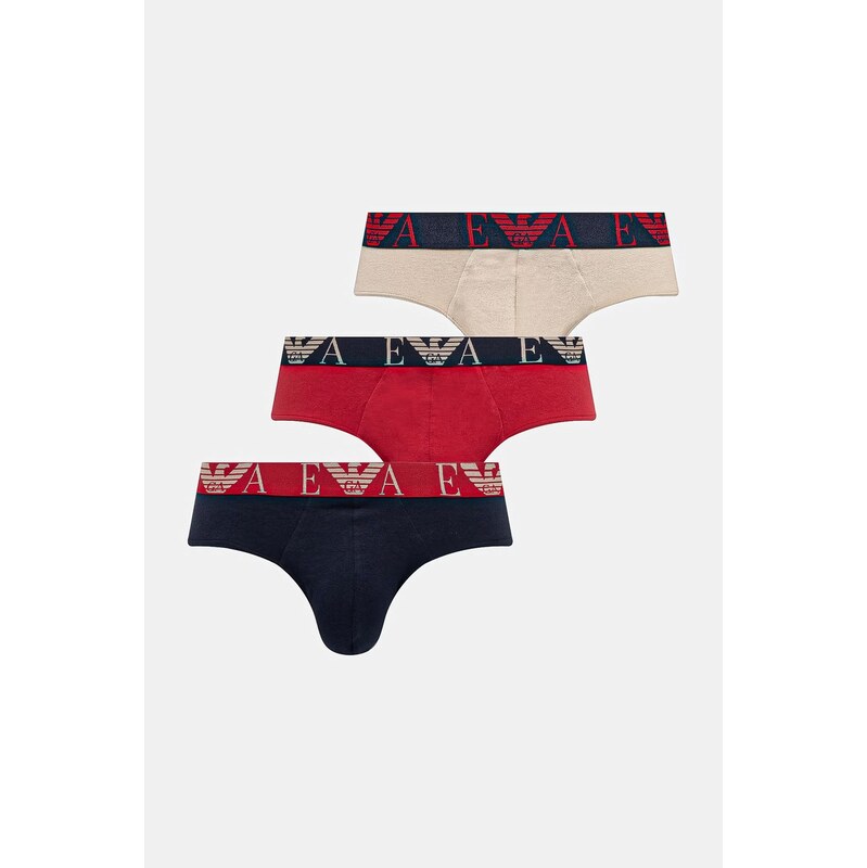 Slipy Emporio Armani Underwear 3-pak 67602516