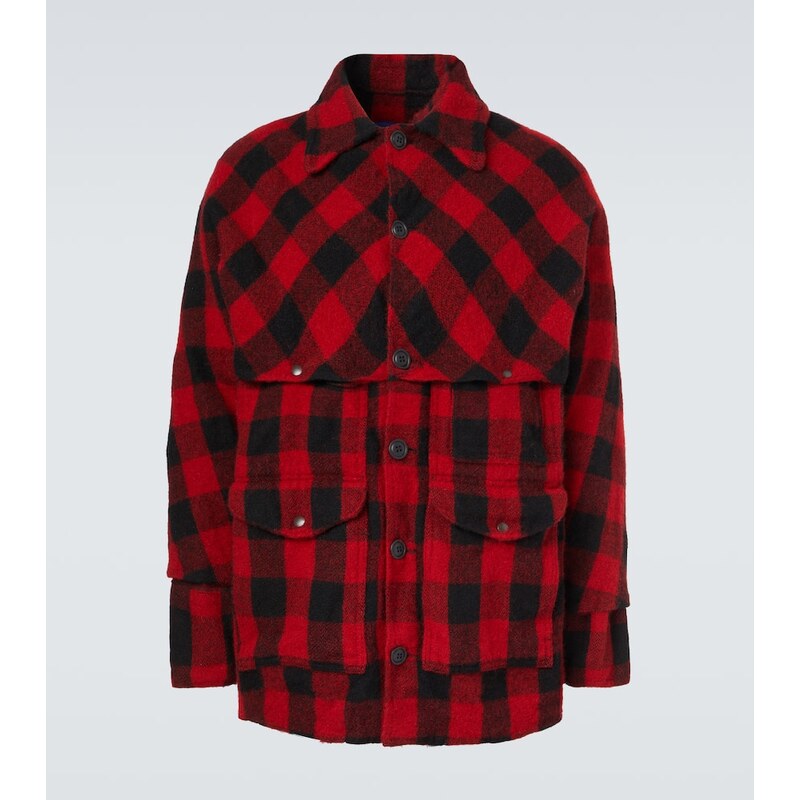 Junya Watanabe Checked wool jacket 68082459