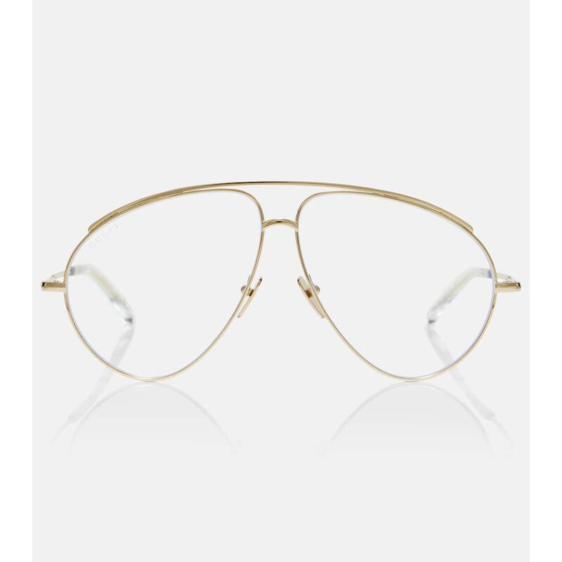 Gucci Oversized aviator glasses 68209097