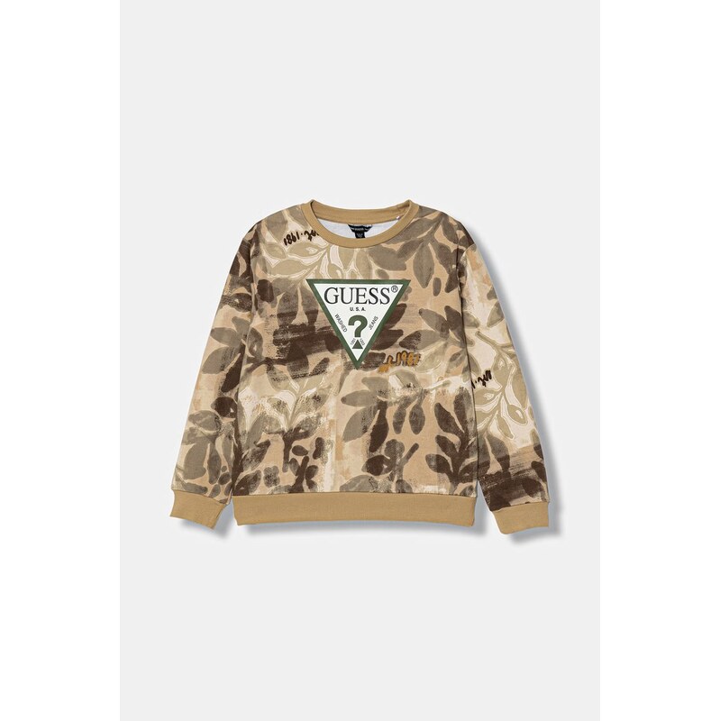 Detská bavlnená mikina Guess 67602560