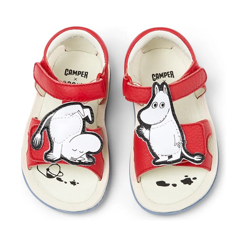 Detské kožené sandále Camper TWS FW by Moomin 67602594