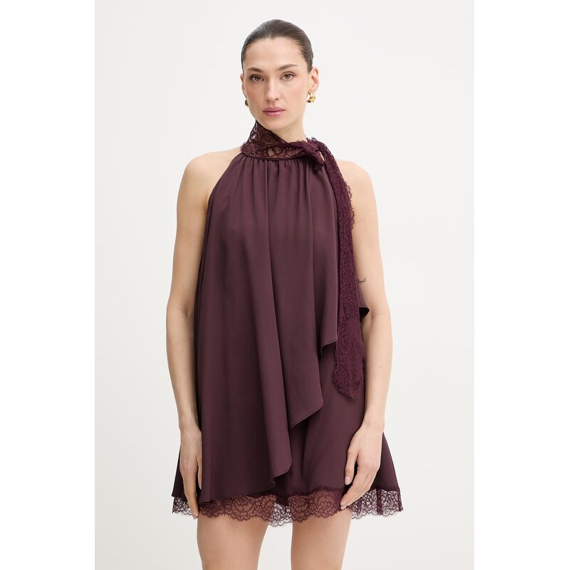 Šaty s prímesou hodvábu Pinko 67602793