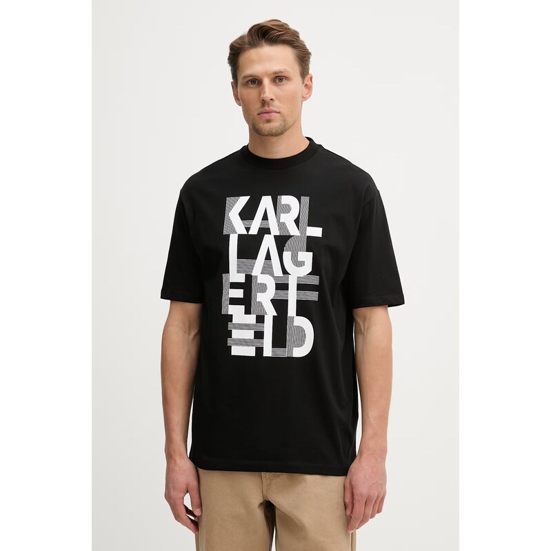 Bavlnené tričko Karl Lagerfeld 67602805