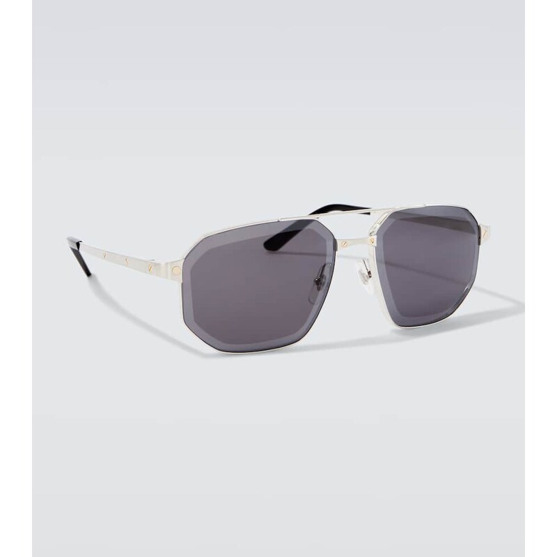 Cartier Eyewear Collection Santos De Cartier aviator sunglasses 68016180