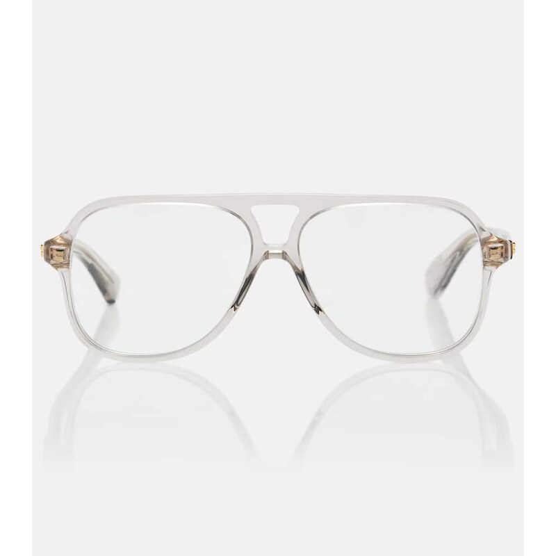 Bottega Veneta Slim Ribbon aviator glasses 68142330