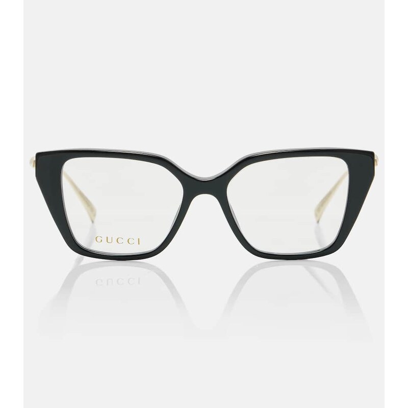 Gucci Interlocking G embellished cat-eye glasses 68126517