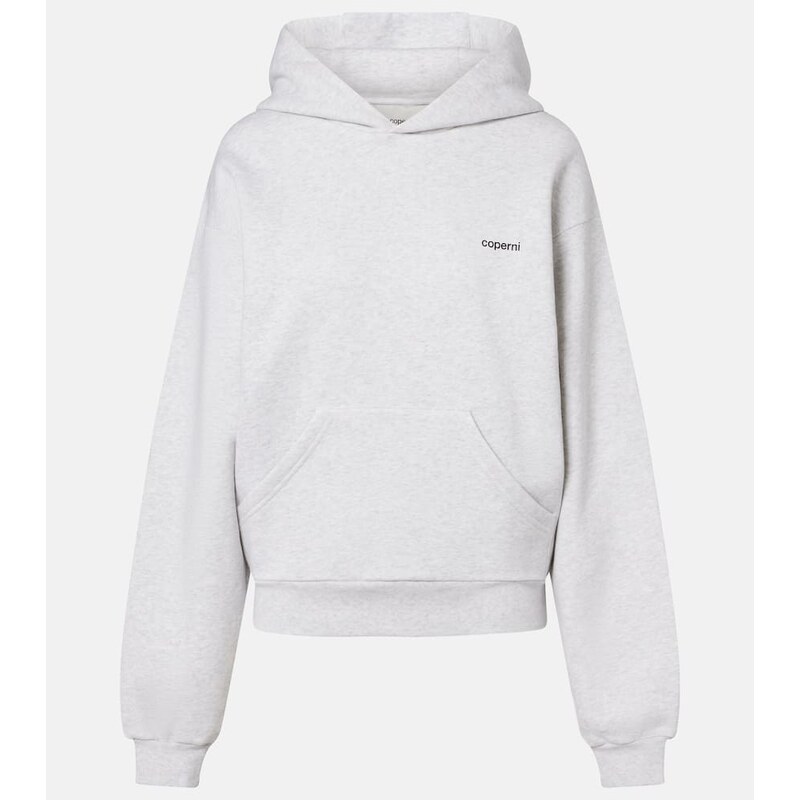 Coperni Logo cotton-blend jersey hoodie 67934380