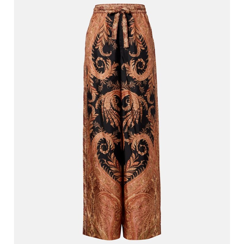 Zimmermann Hypnotic silk wide-leg pants 68331558