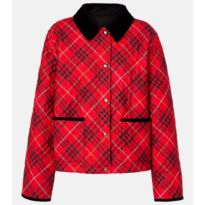 Burberry Burberry Check cotton jacket 68250731
