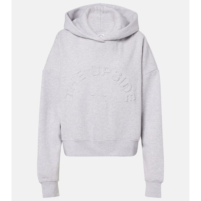 The Upside Byron logo cotton jersey hoodie 68006069