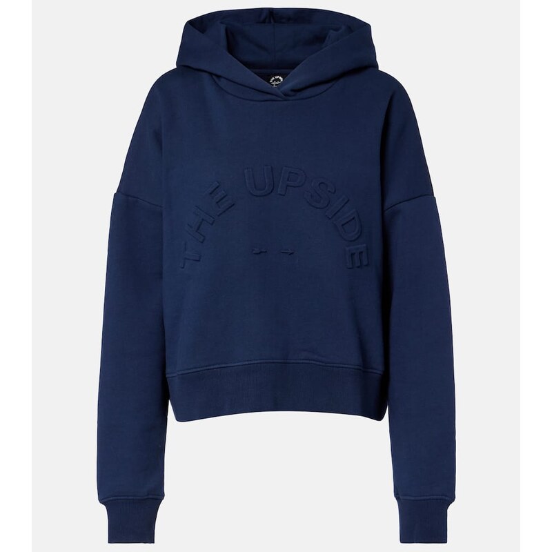 The Upside Byron logo cotton jersey hoodie 67995737