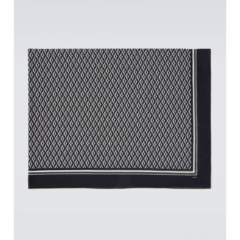 Tom Ford Printed cotton beach cover-up 67934504