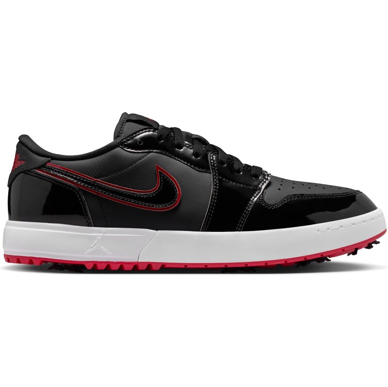 Air Jordan 1 Low Golf Bred Black Patent - Pánske - Tenisky Jordan - 67603277
