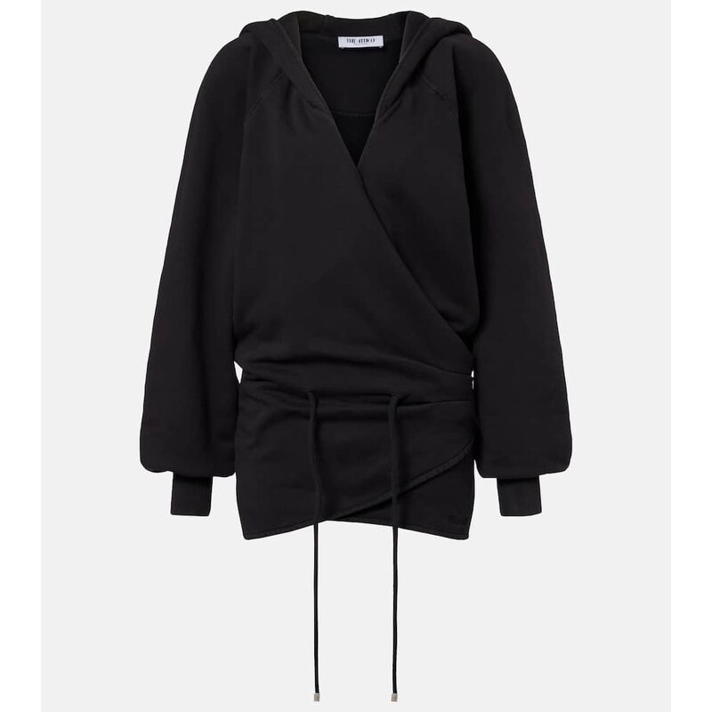 The Attico Cotton jersey sweatshirt dress 68224750